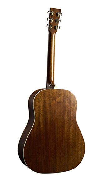 Back of Martin DSS-16E Cherry Cola Guitar